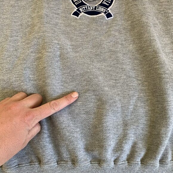 Vintage Penn State Nittany Lions Lee Sport Sweatshirt NCAA Embroidered Mens XXL - Picture 11 of 16